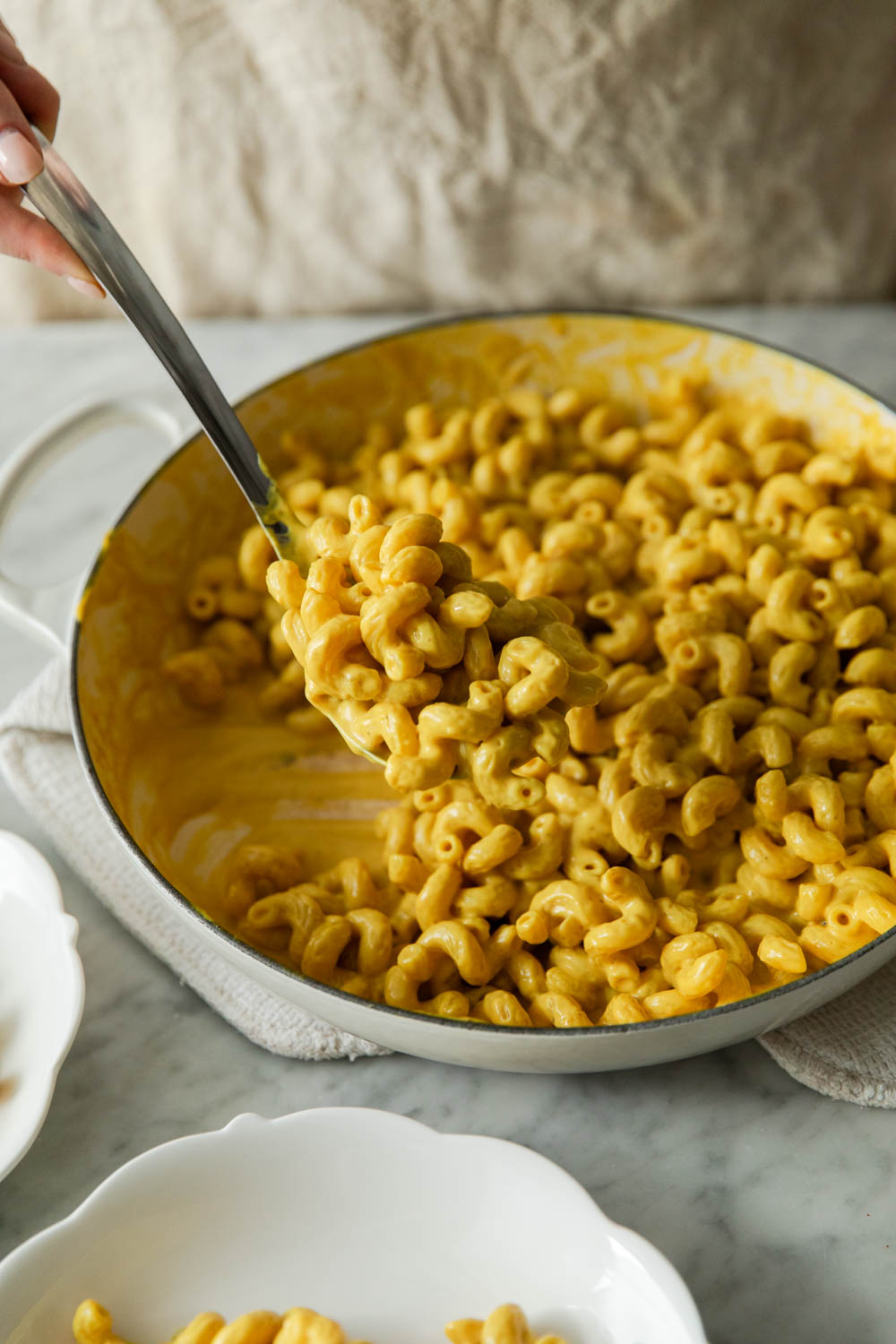 10 min vegan mac and cheese