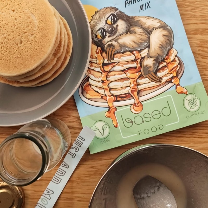 Based food vegan pancake mix