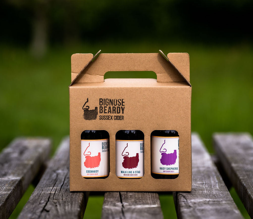 Bignose and Beardy cider