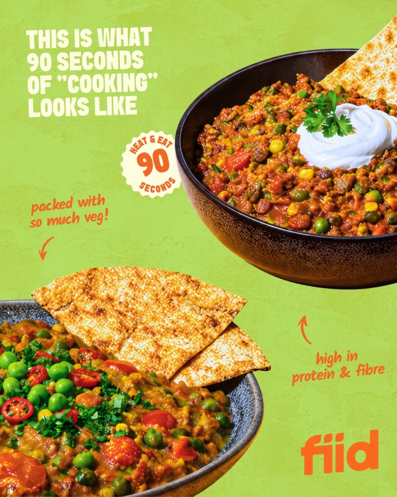 Fiid vegan ready meals