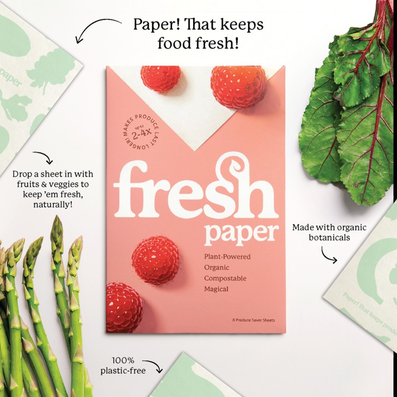 fresh paper sheets