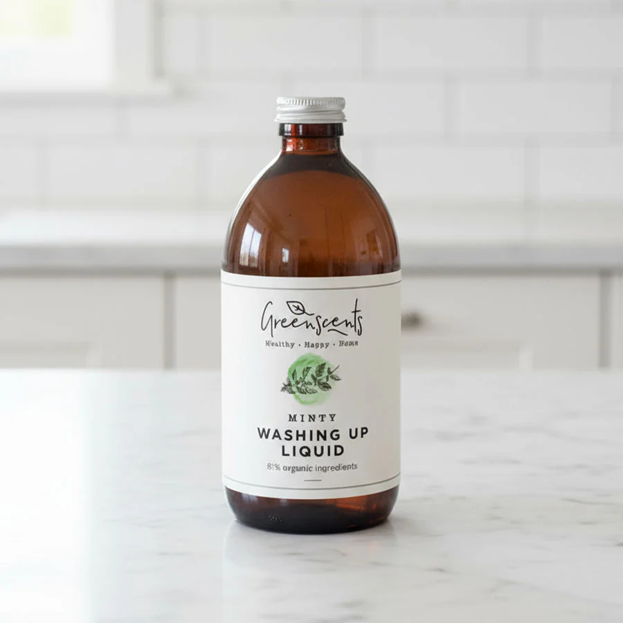 Greenscents washing up liquid