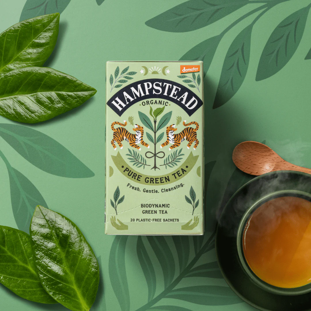 Hampstead organic green tea