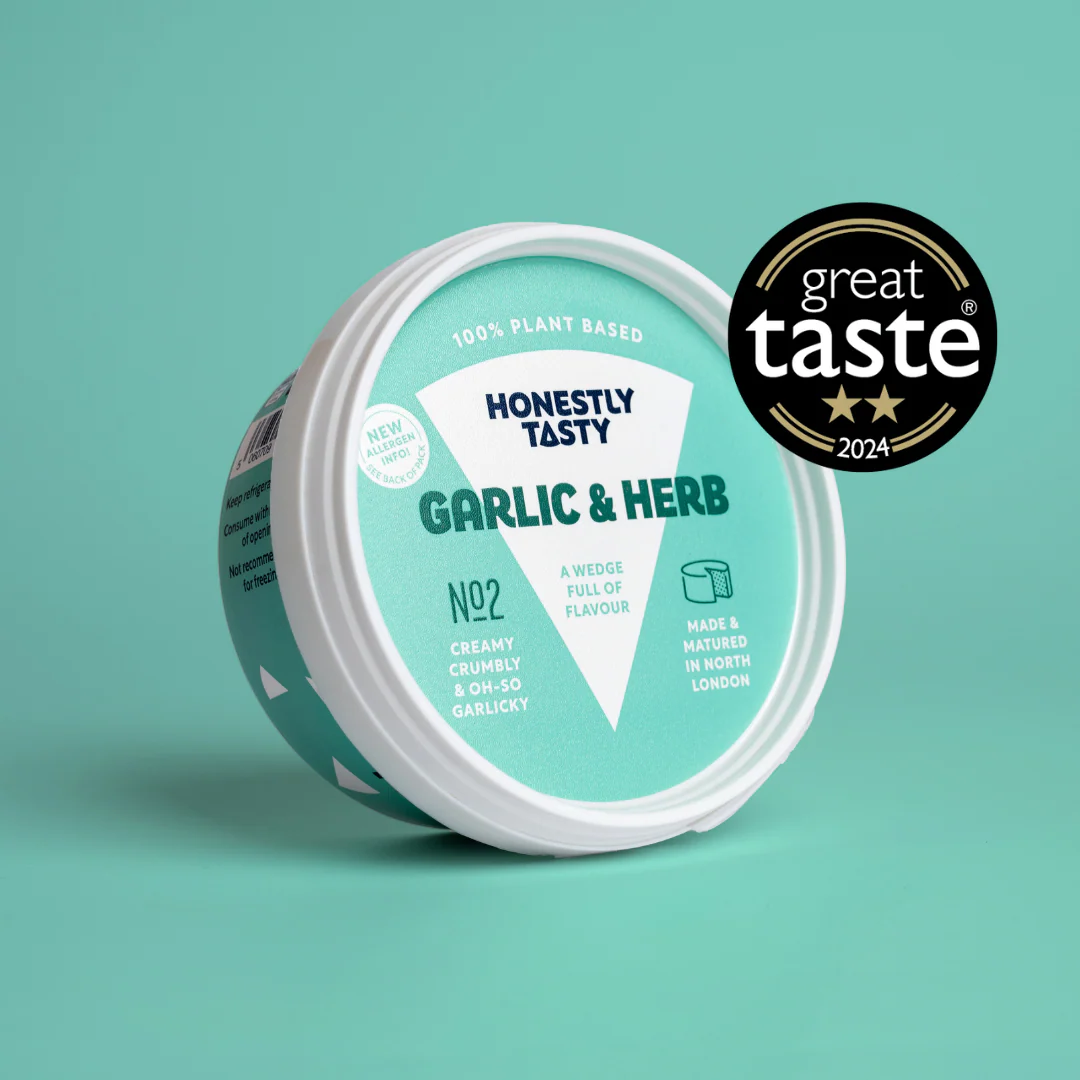 vegan garlic herb cheese