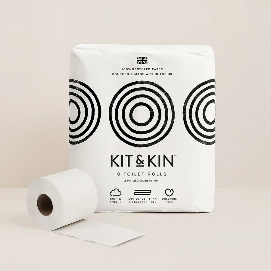 Kit + Kin recycled toilet roll