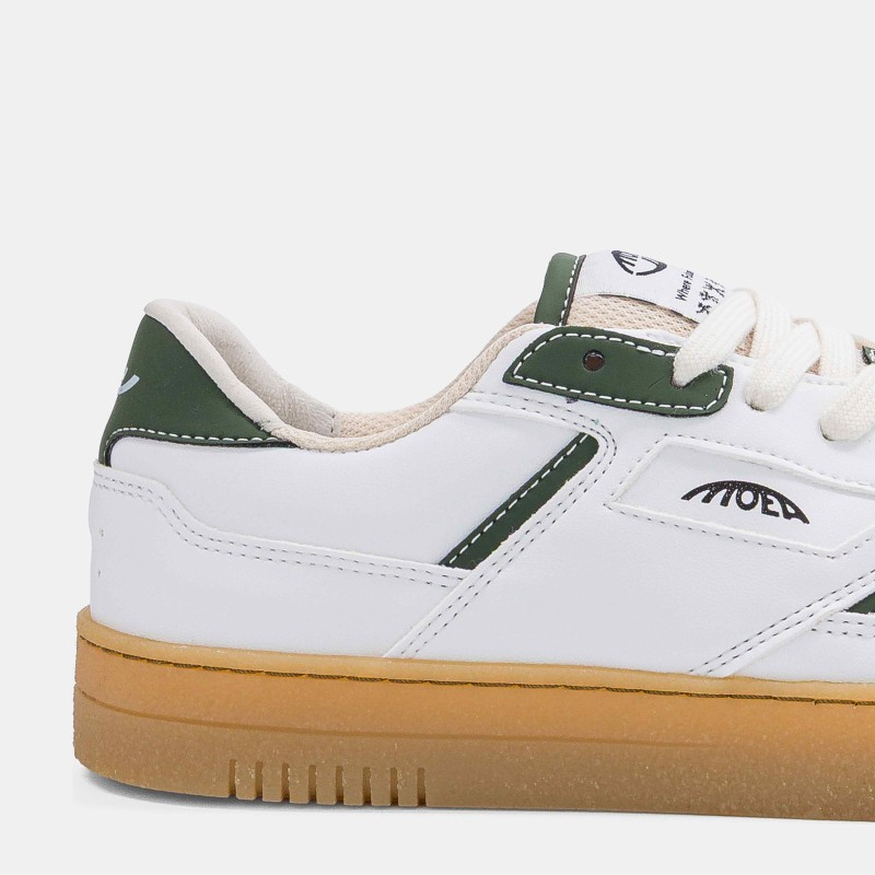 MoEa apple leather sneakers