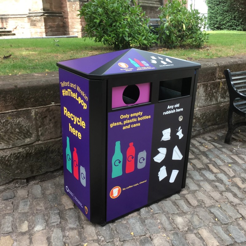 Neat Streets recycling bin