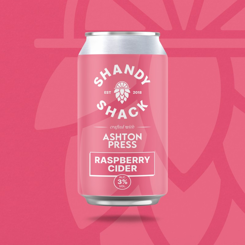 Shandy Shack raspberry cider