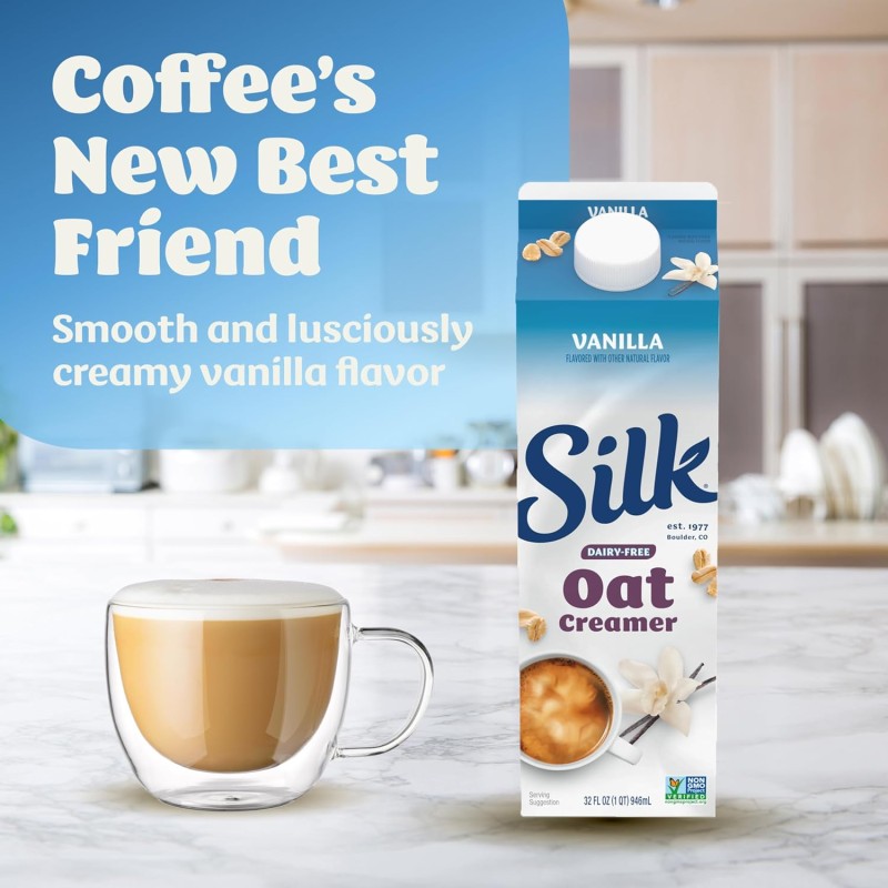 Silk oat creamer