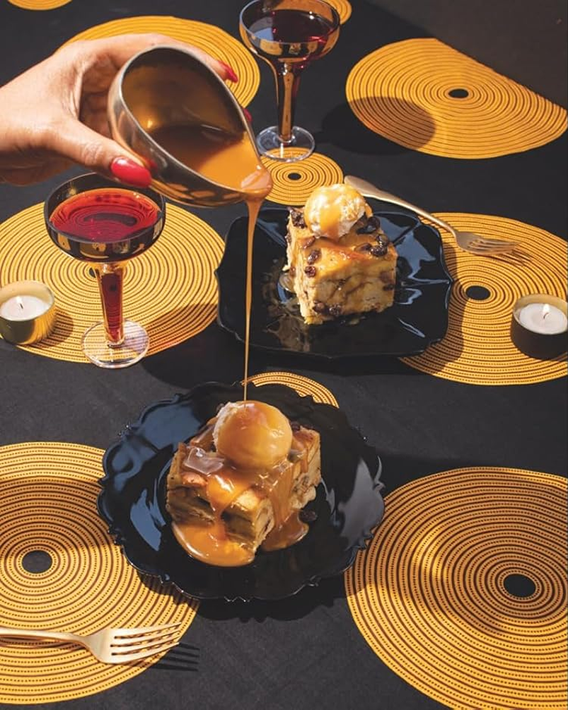 vegan brioche bread pudding