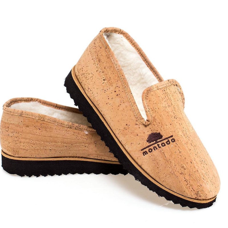 vegan cork slippers