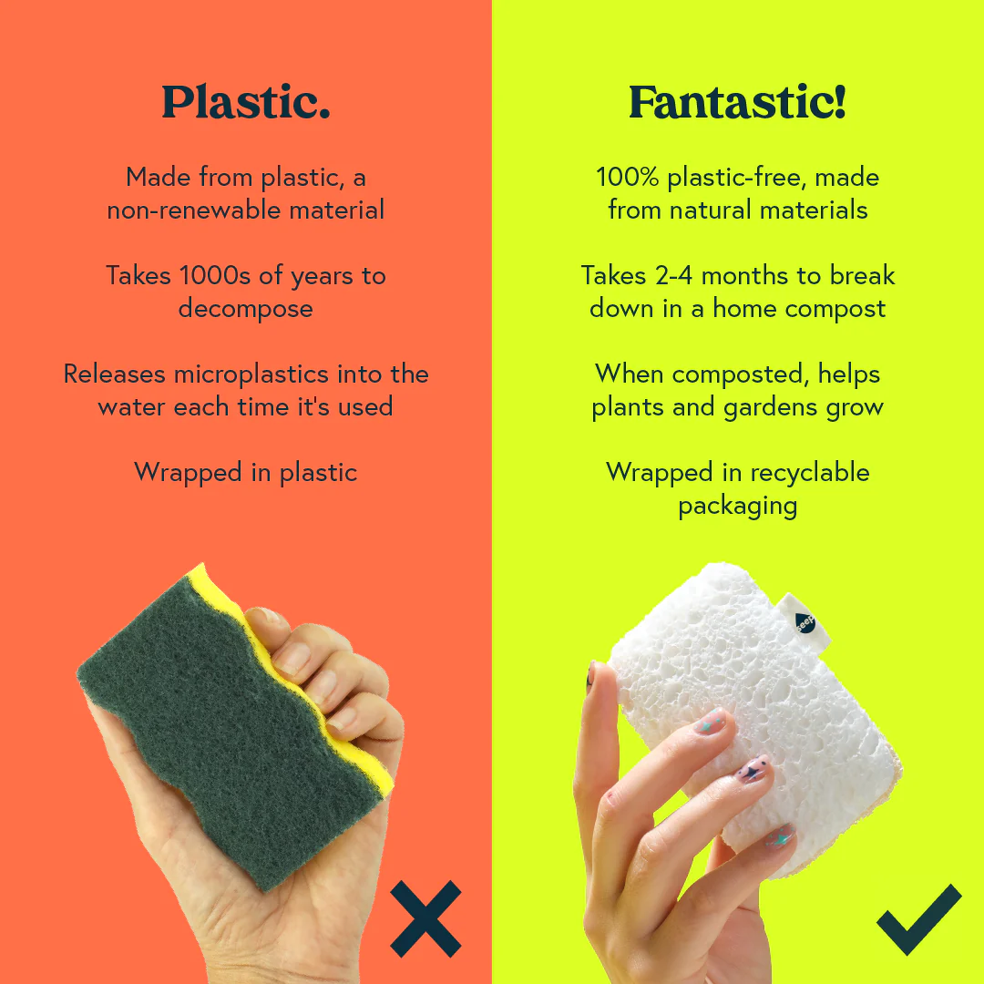 eco sponge scourer comparison