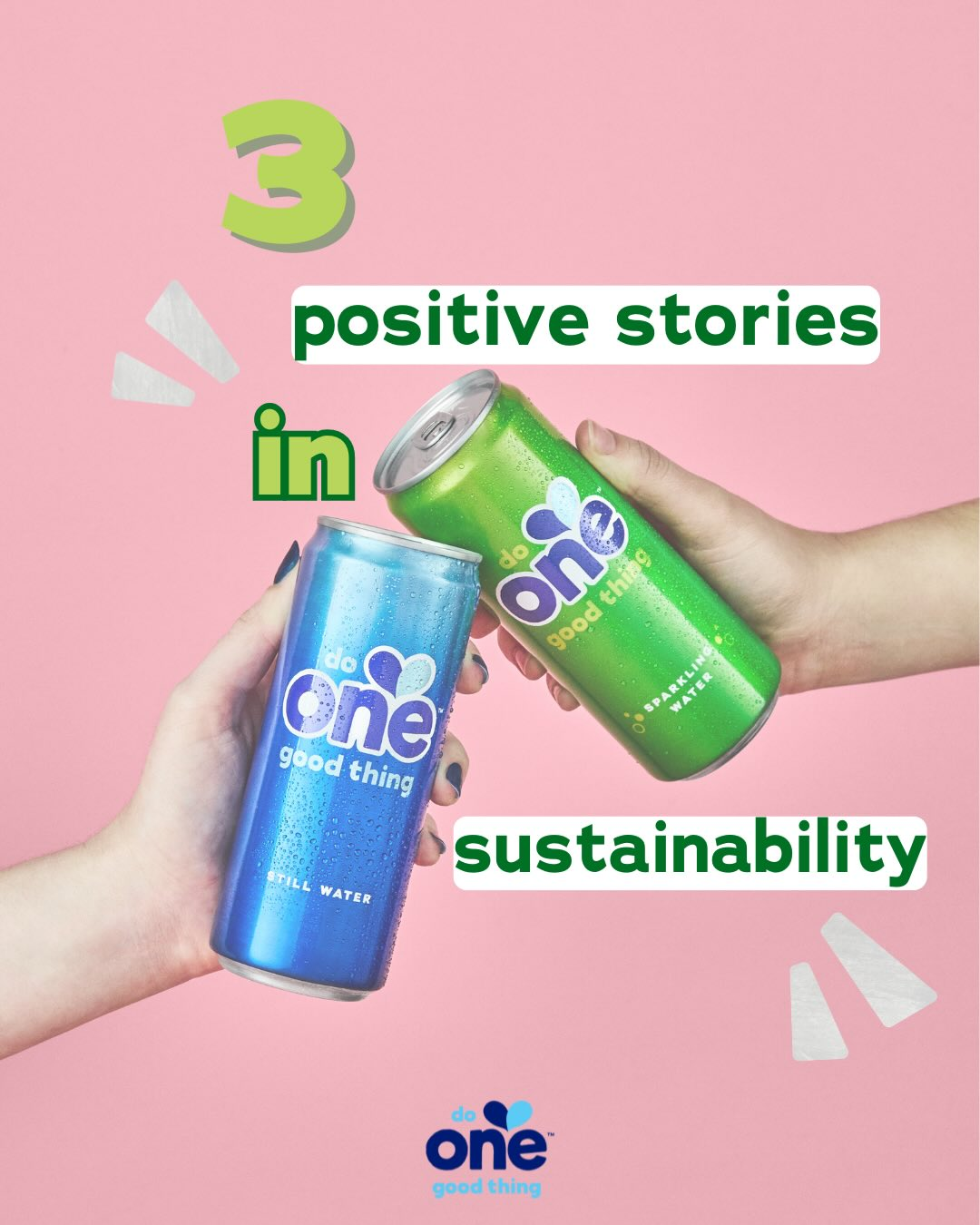 ONE water cans
