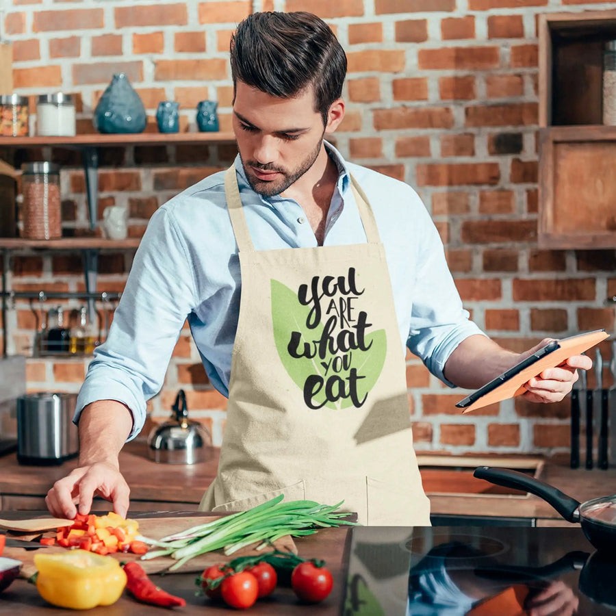 organic vegan apron