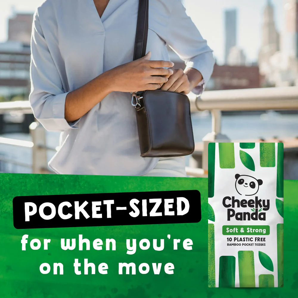 pocket plastic-free tissues