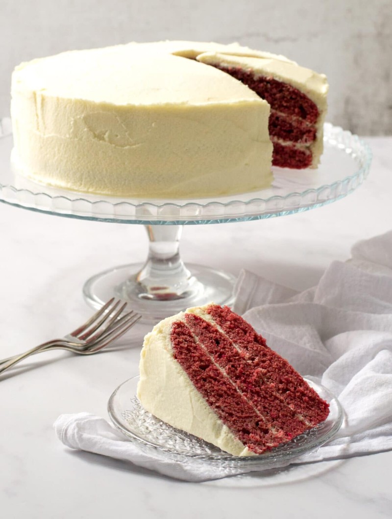 vegan red velvet cake