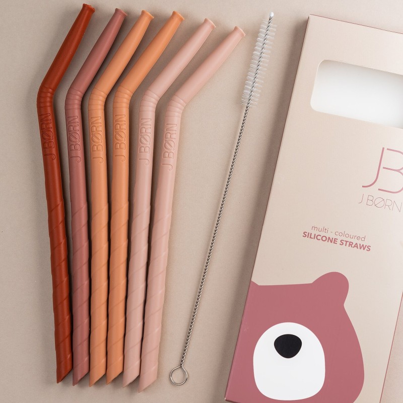 silicone straws