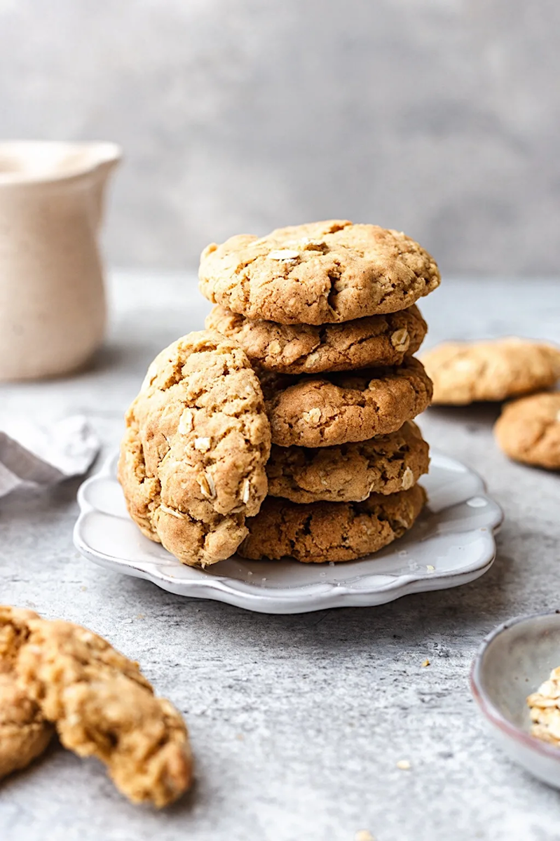 easy vegan oat cookies