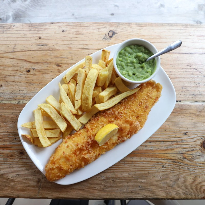 vegan fish and chips