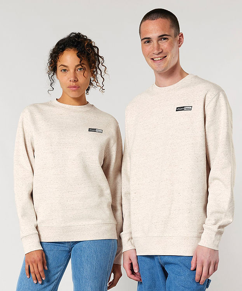 vegan happy sweatshirts