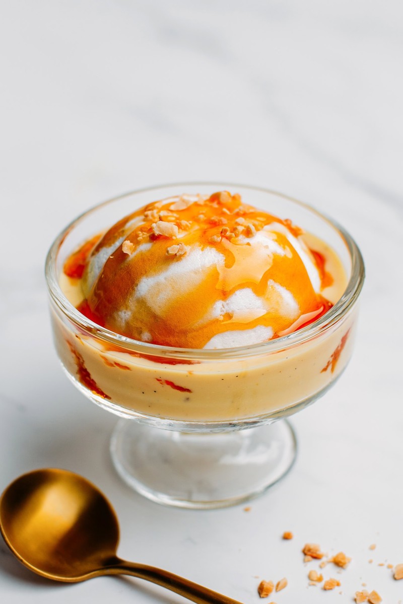 vegan Île Flottante