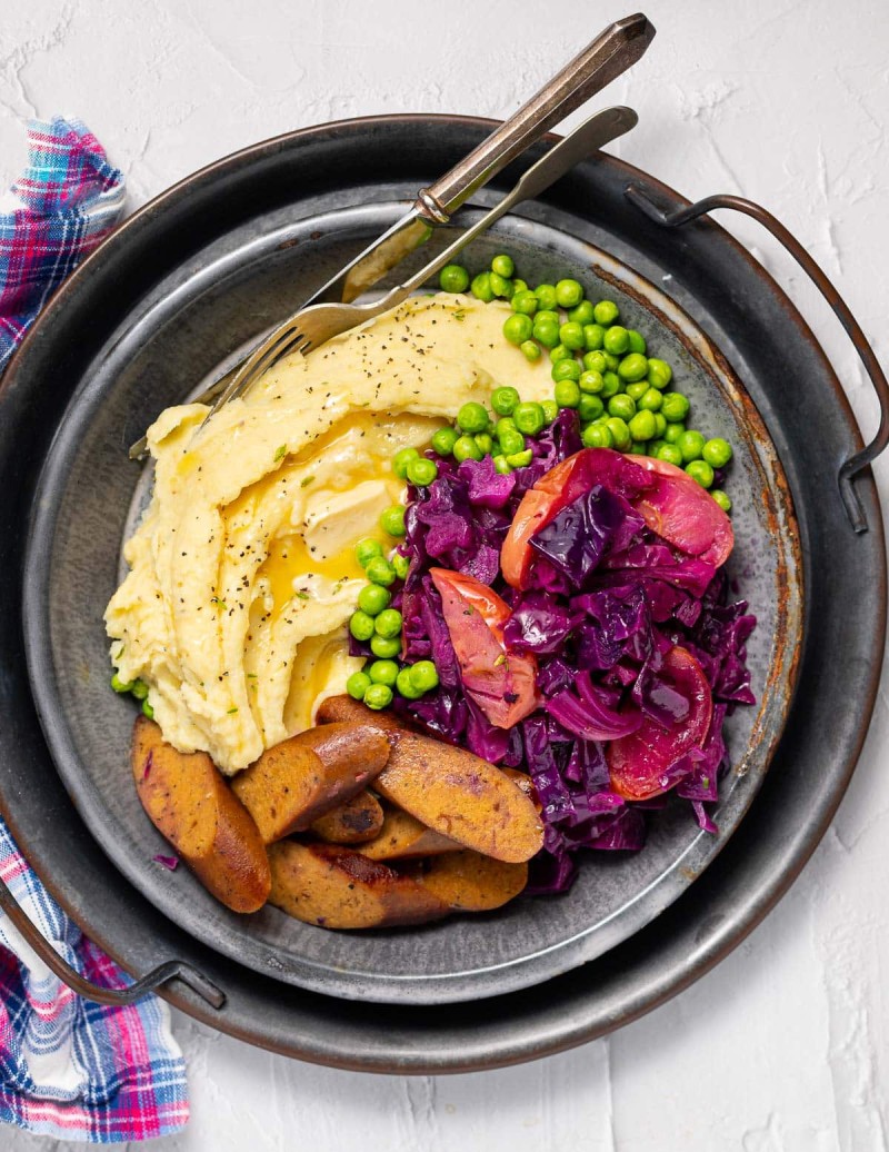 vegan red cabbage