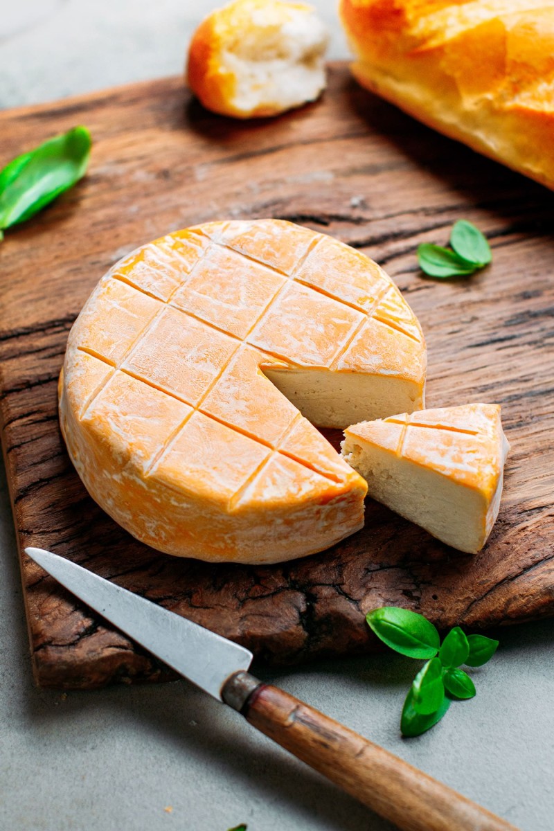 vegan washed rind cheese