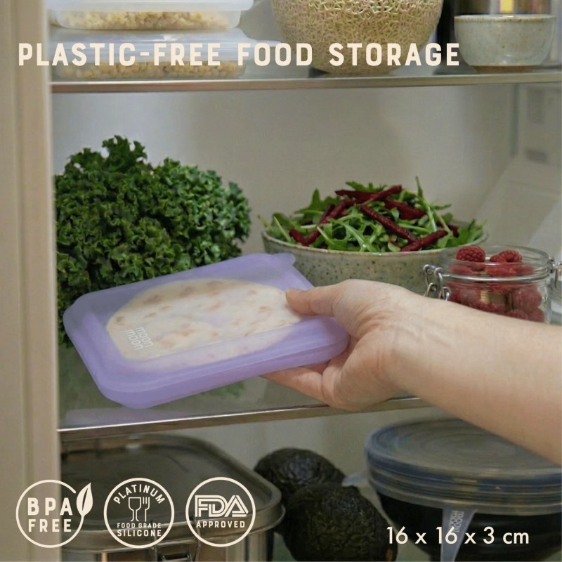 Moonmoon reusable silicone sandwich box